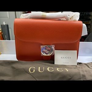 BRAND NEW Gucci Marmont Orange Medium Crossbody